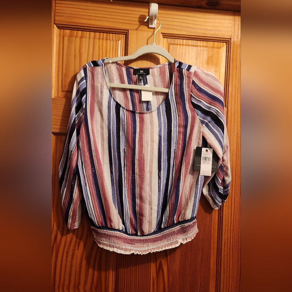 I.N. Studio Womens Blouse Size M BNWT